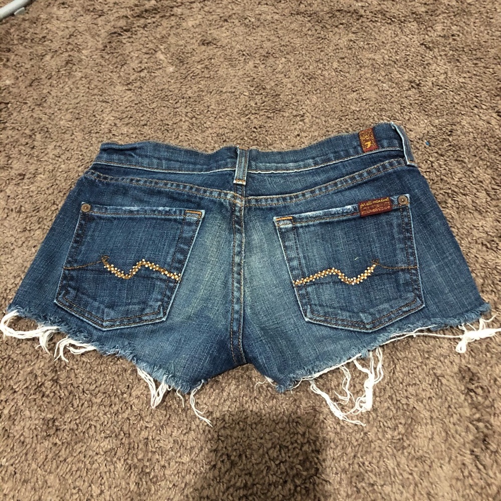 7 for all mankind shorts